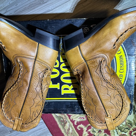 Dan Post buck stick deerskin boots - Picture 7 of 8